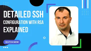 Detailed ssh configuration with RSA keys explained.